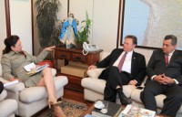 19/08/2015 - Baiano e Kátia Abreu discutirão logística Norte Araguaia